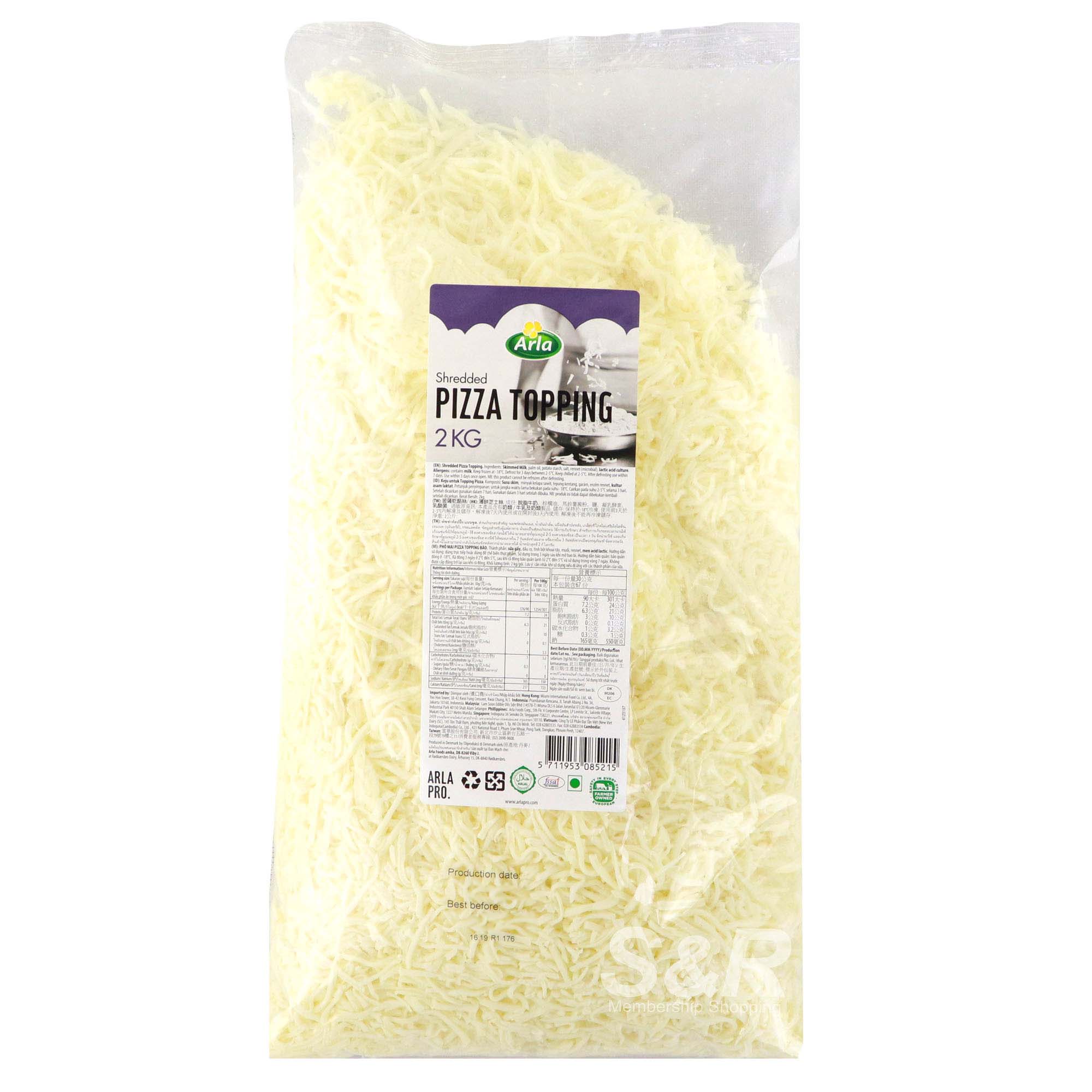 Arla Shredded Pizza Topping 2kg